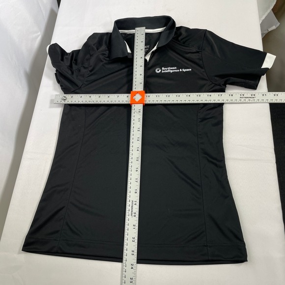 Raytheon Intelligence & Space Elevate Black Polo Shirt Women's SMALL - Picture 13 of 13